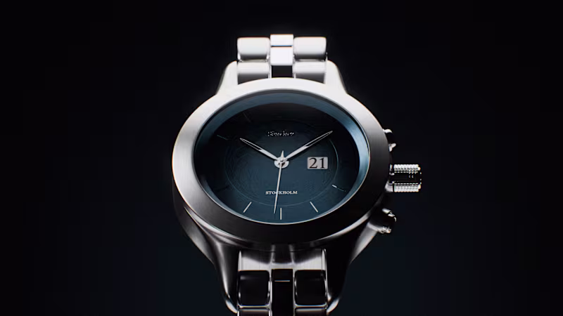 Cover image for Sànchez Watches | 3D product animation and visuals