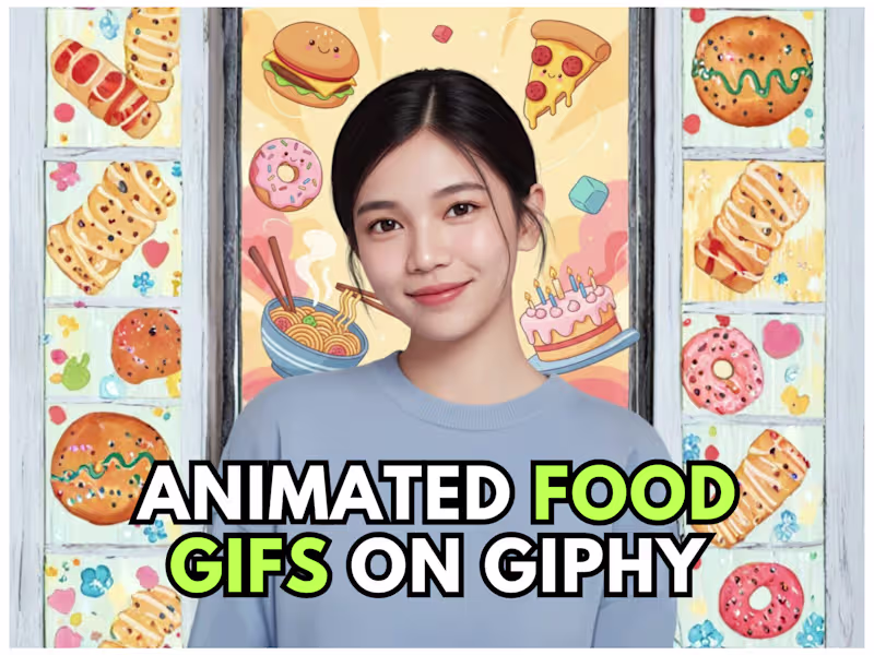 Cover image for Animated food gifs on Giphy