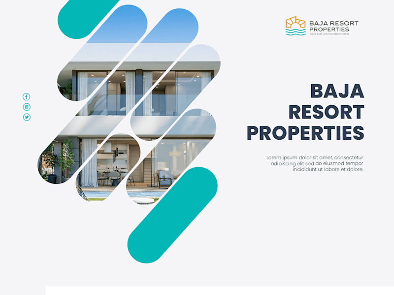 Cover image for Baja Real Estate  Webpage
