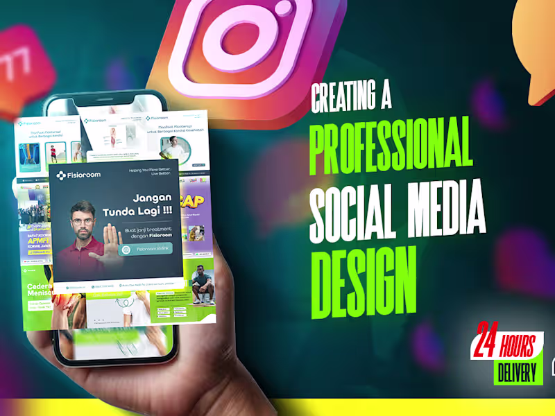 Cover image for Design professional instagram posts to boost engagement
