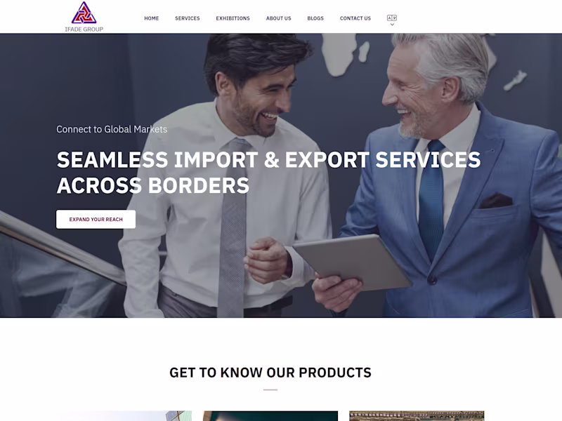 Cover image for Ifade Group Website