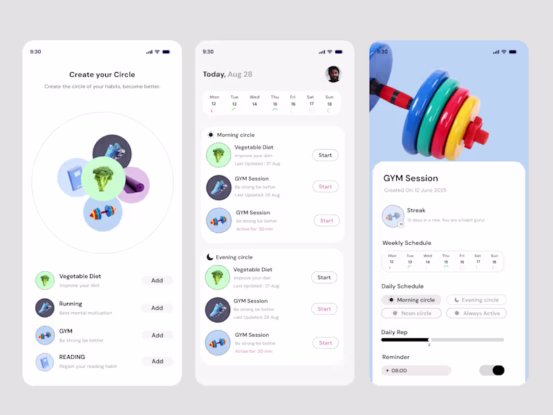 Cover image for Mobile App UI/UX Design