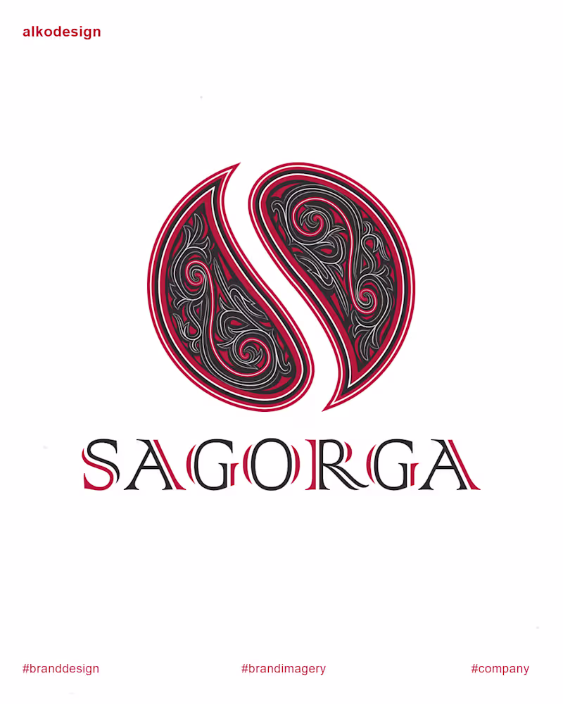 Cover image for SAGORGA Logo & Visual Imagery :: Behance