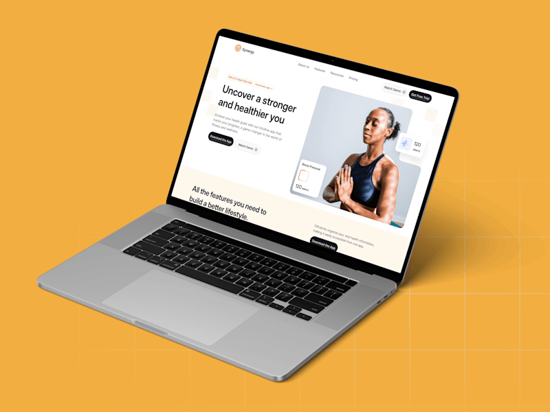 Cover image for Synergy Health App
