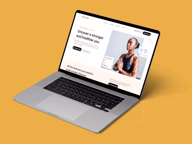 Cover image for Synergy Health App