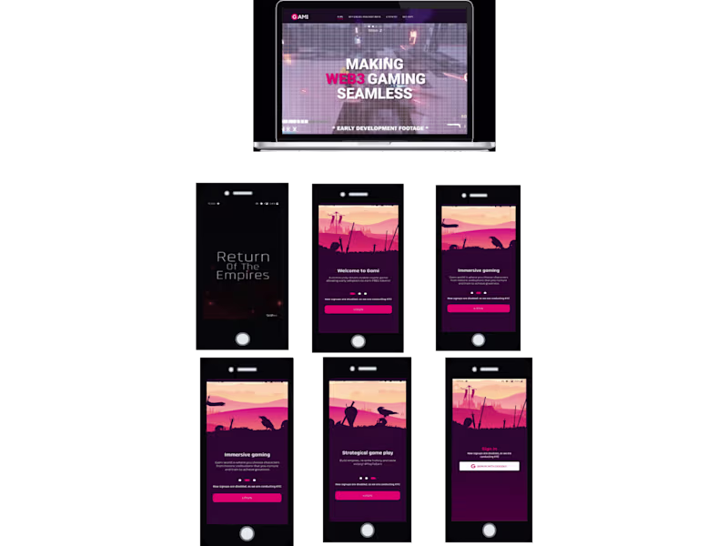 Cover image for GAMI Ultimate community-driven mobile game 