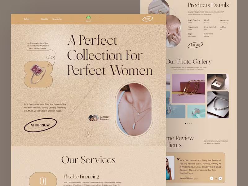 Cover image for Website design and development