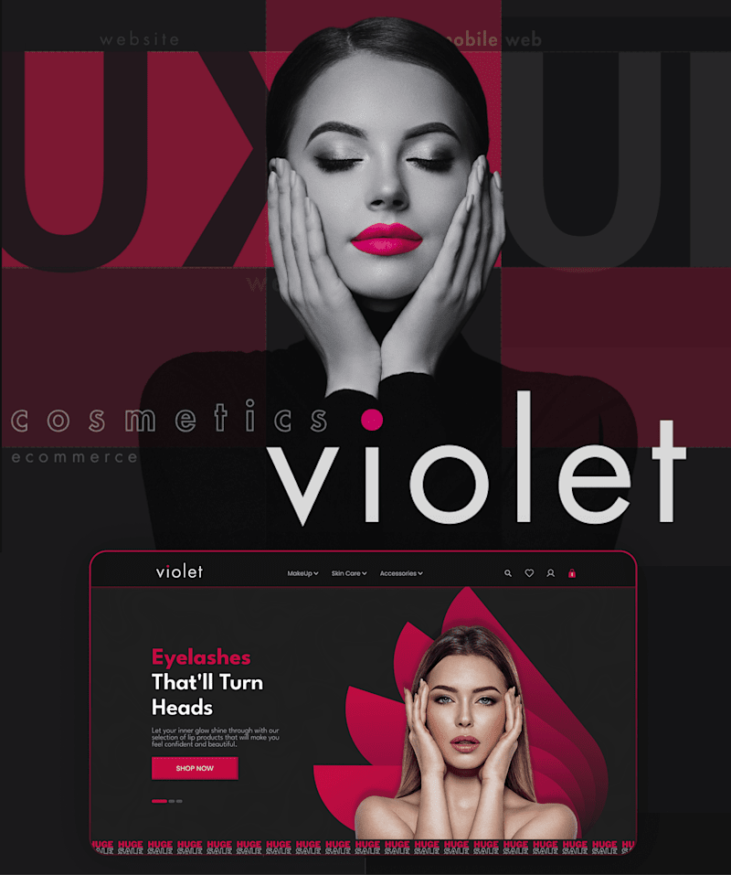 Cover image for Cosmetics Ecommerce Website 