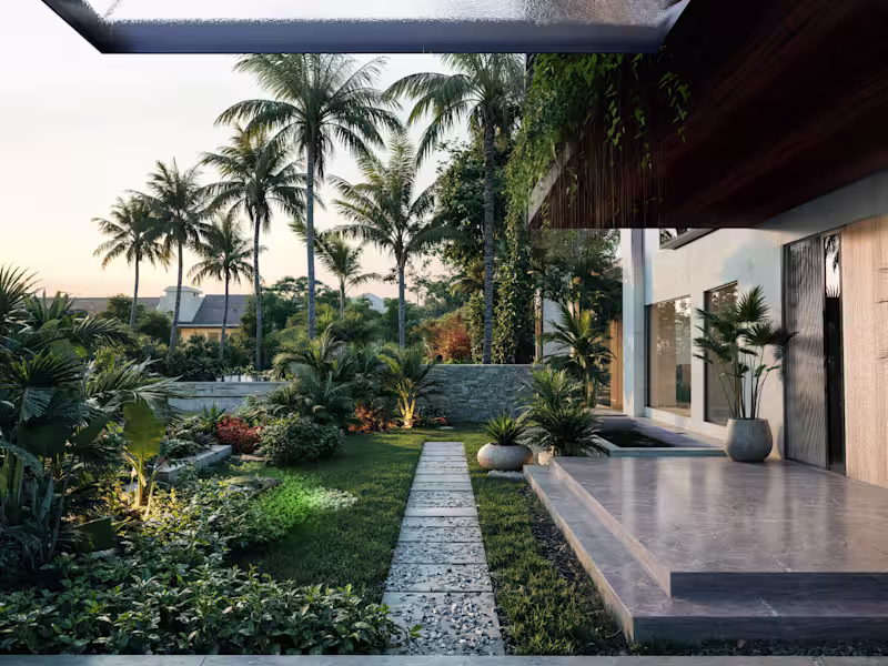 Cover image for I will do landscape . garden design, Public and private