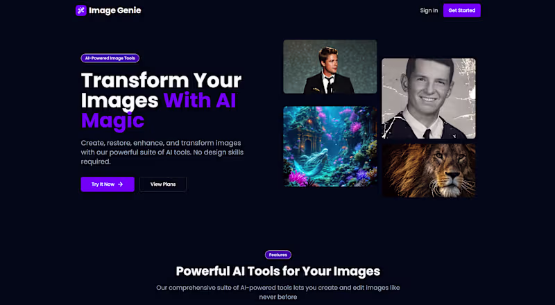 Cover image for Image Genie