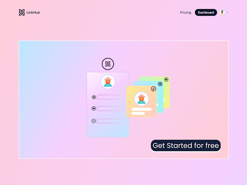Cover image for LinkHub - Social media link management