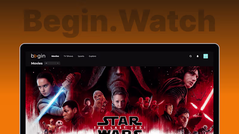 Cover image for Begin OTT Platform, Web & Mobile