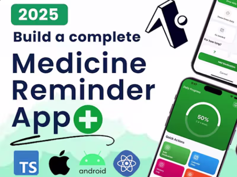 Cover image for Notify - Medicine Reminder App Development