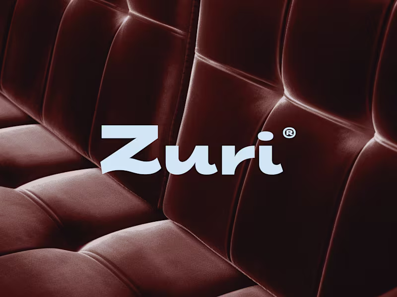 Cover image for Zuri® | Furniture Studio Brand Visual Identity
