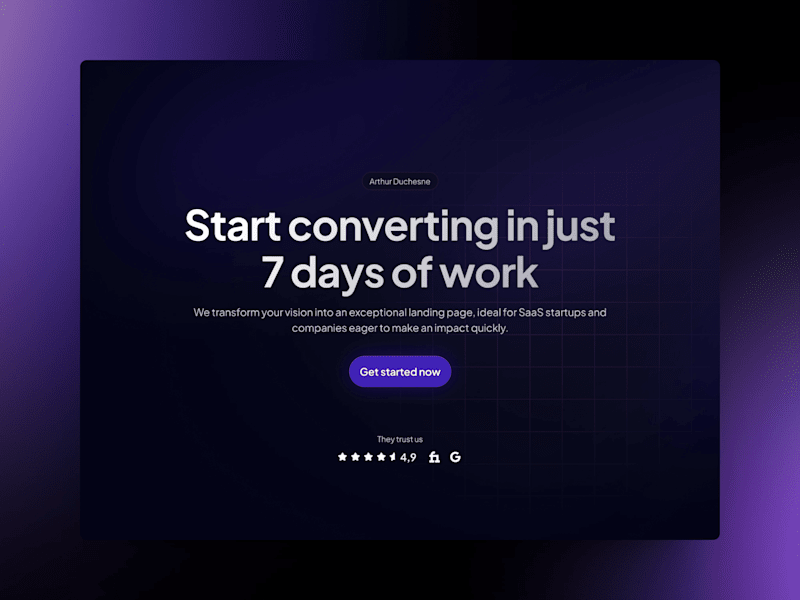 Cover image for Framer Landing Page Design and Development