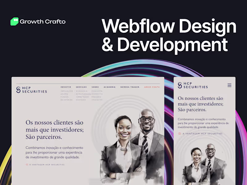 Cover image for Webflow Website Development