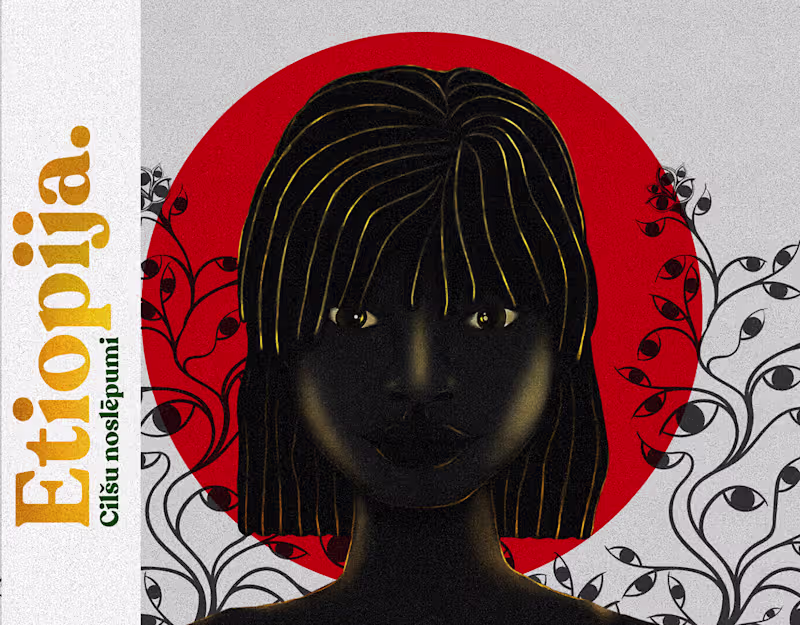 Cover image for ETIOPIJA. CILŠU NOSLĒPUMI (ETHIOPIA. TRIBAL SECRETS) :: Behance