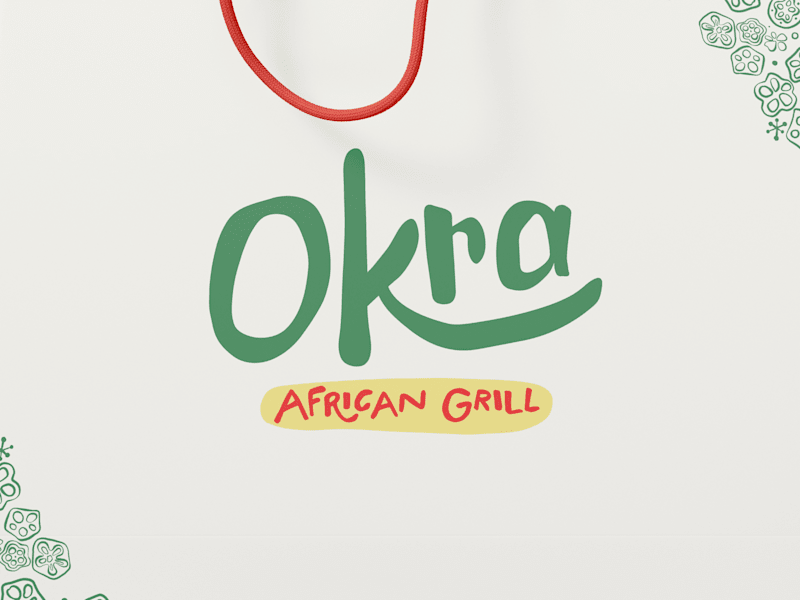 Cover image for Okra African Grill (Menu & Packaging)