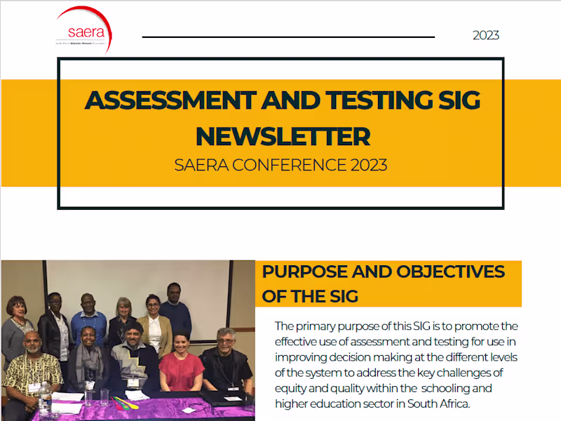 Cover image for Special Interest Group Newsletter