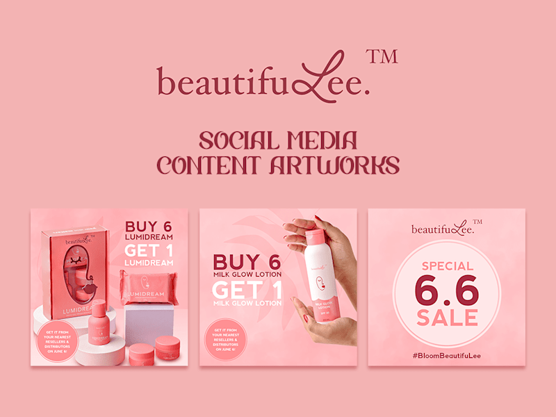Cover image for Beautifulee Social Media Artworks