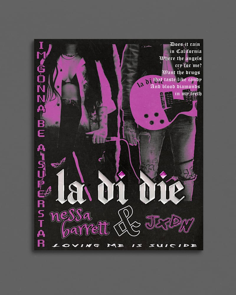 Cover image for Music poster (La di die)
