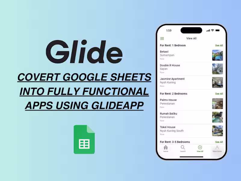 Cover image for Glide App