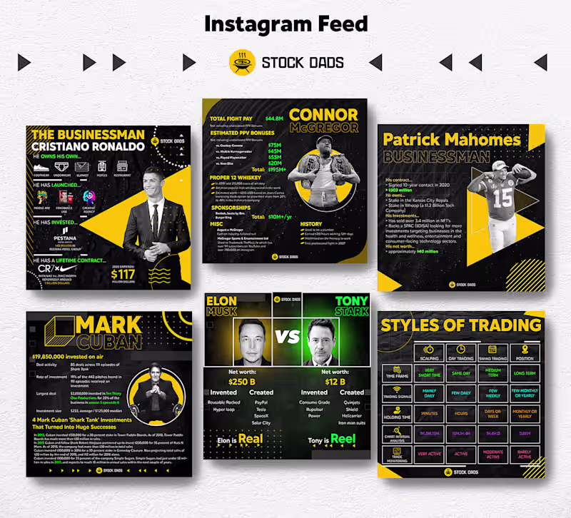 Cover image for Social Media Content Design for StockDad