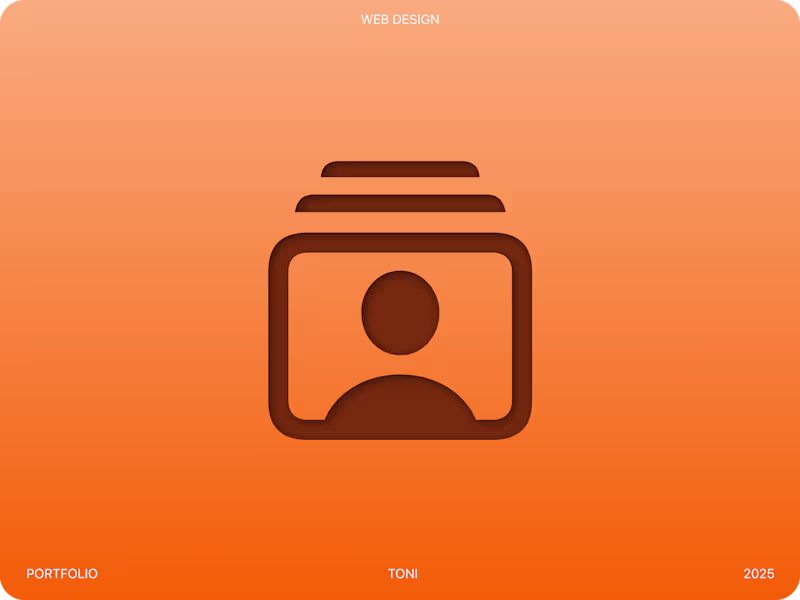 Cover image for Minimalist portfolio focused on typography