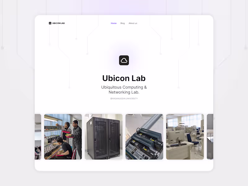 Cover image for UBICON - Cloud Computing Lab - Hasanuddin University