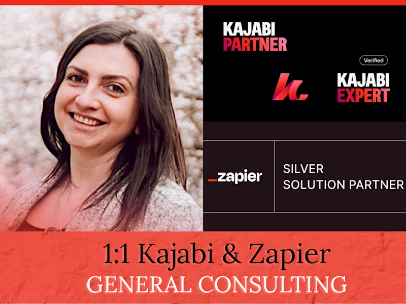 Cover image for 1:1 Kajabi General Consulting