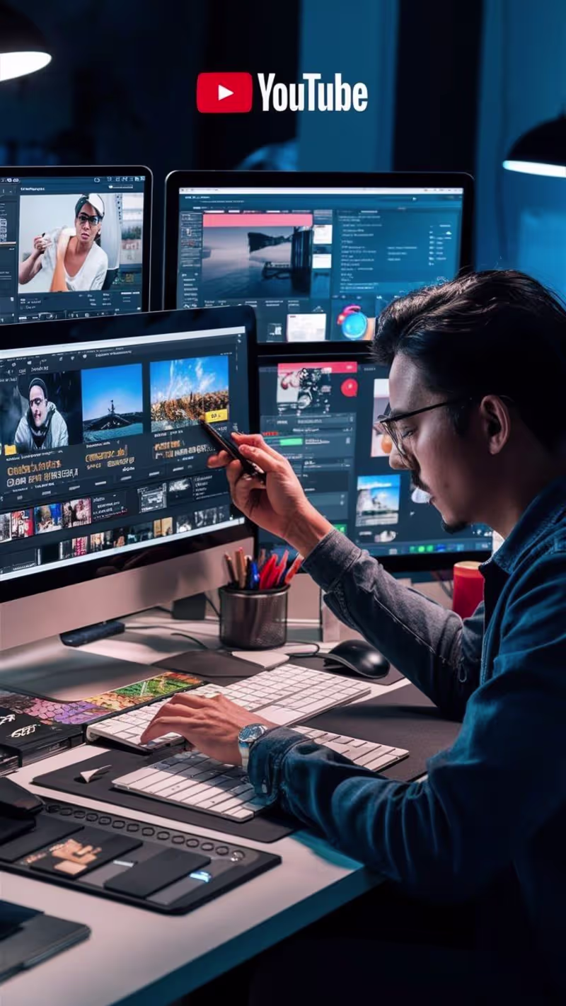 Cover image for YouTube Video Editing (Retention & Story)