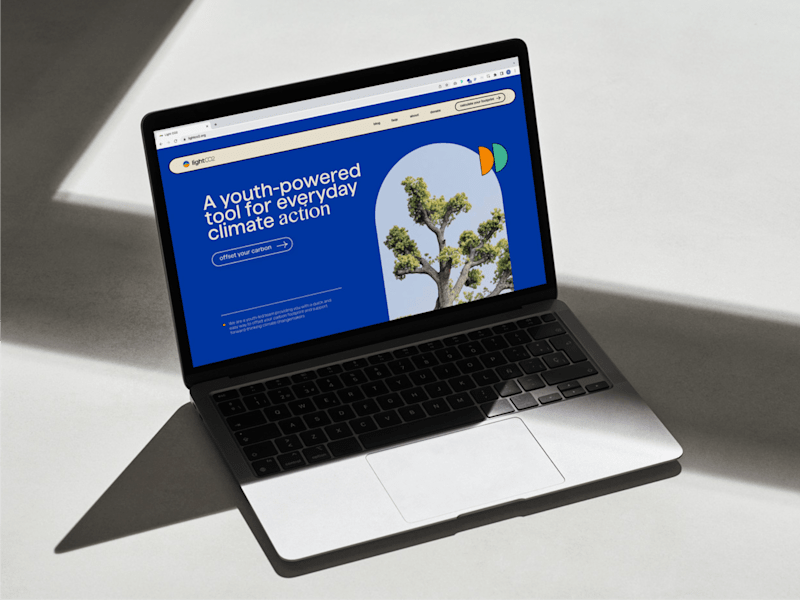 Cover image for Light C02: Website and Branding