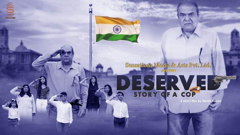 Cover image for DESERVED - STORY OF A COP l Short Film  Featuring Manoj Bakshi …