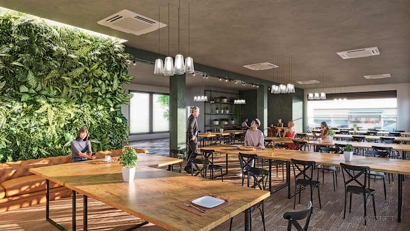 Cover image for Restaurant Interior Visualization
