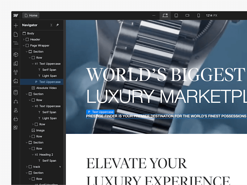 Cover image for UI Design & Webflow Development