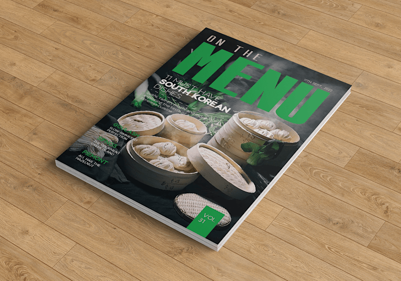 Cover image for Eat, Play, Savor: A Deliciously Magazine Redesign Adventure