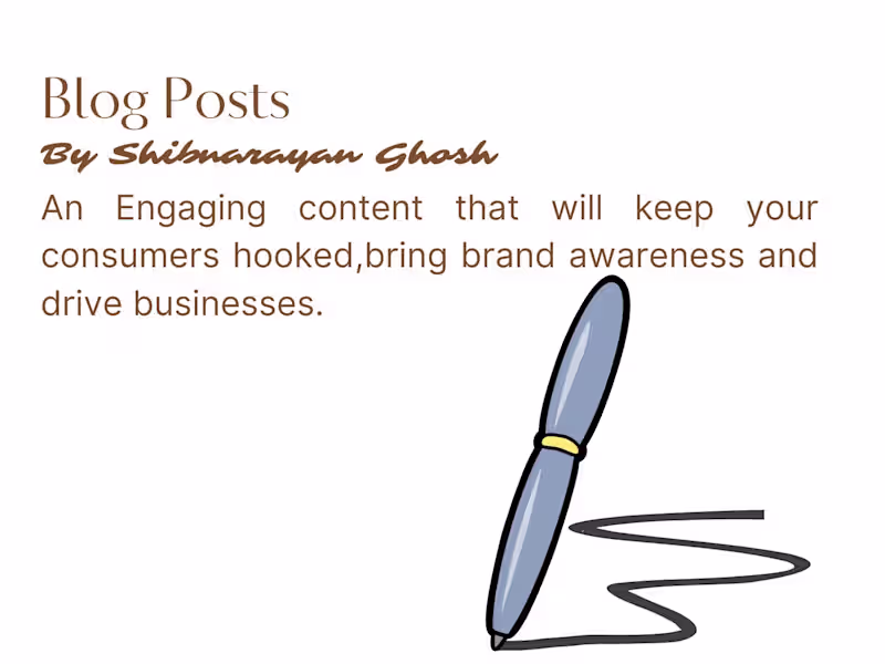 Cover image for I will create an engaging, SEO-friendly blog post.