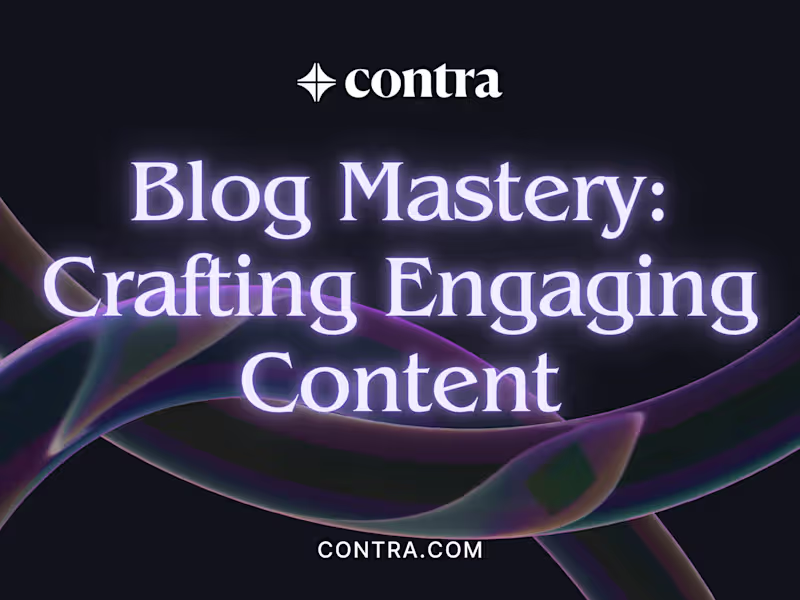 Cover image for Blog Mastery: Crafting Engaging Content