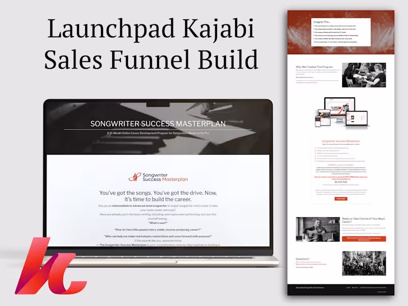 Cover image for Condensed Kajabi Sales Funnel: Proven Framework & Pro Design