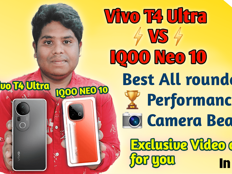 Cover image for iQOO Neo 10 vs Vivo T4 Ultra 🔥 Best Phone Under ₹35,000 - YouT…