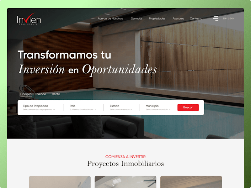 Cover image for Invien - Real Estate
