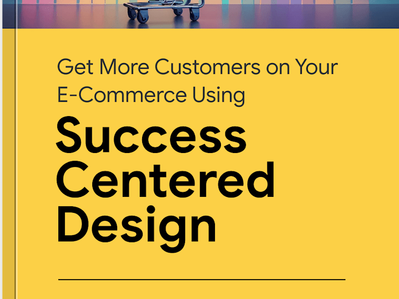 Cover image for Success CEntered Design for E-Commerce