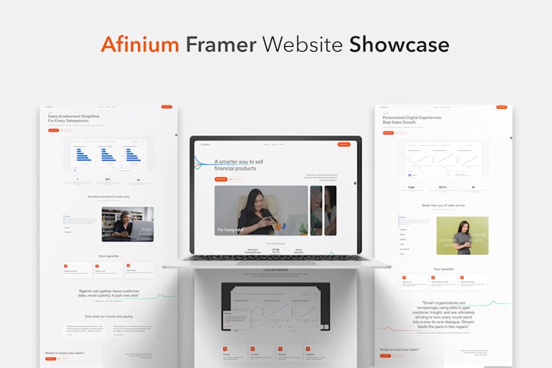 Cover image for Designing and Building the Afinium Framer Website