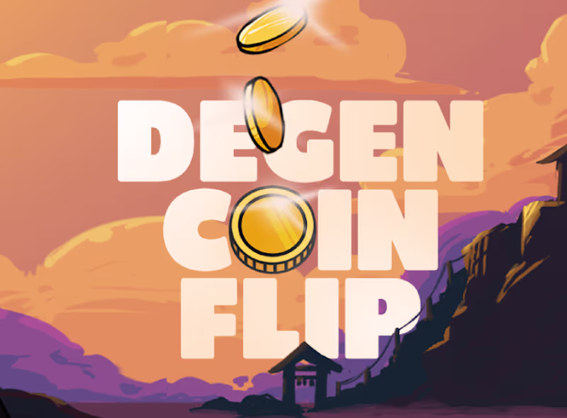 Cover image for Degen Coin Flip Brand