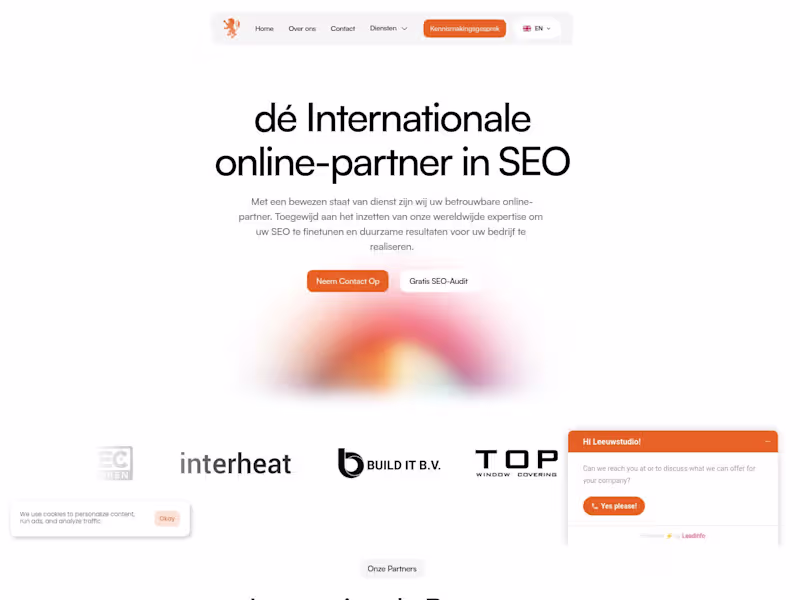 Cover image for Leeuw Studio - Website Developement