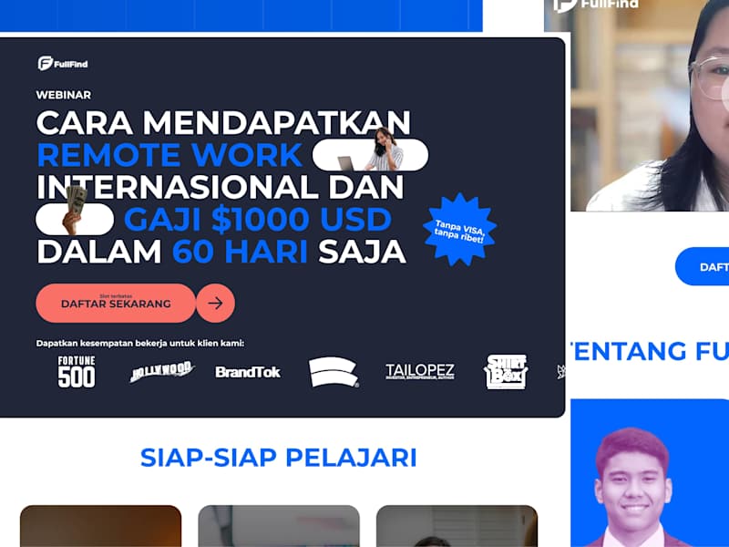 Cover image for FullFind Online Webinar Landing Page