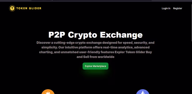 Cover image for P2P crypto exchange 