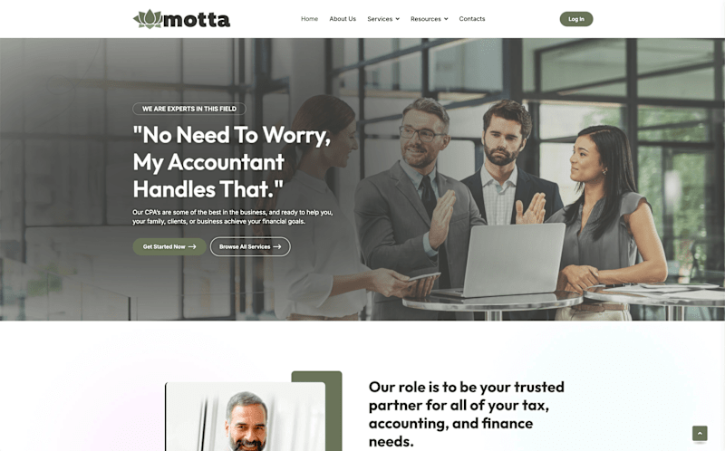 Cover image for Motta Financial