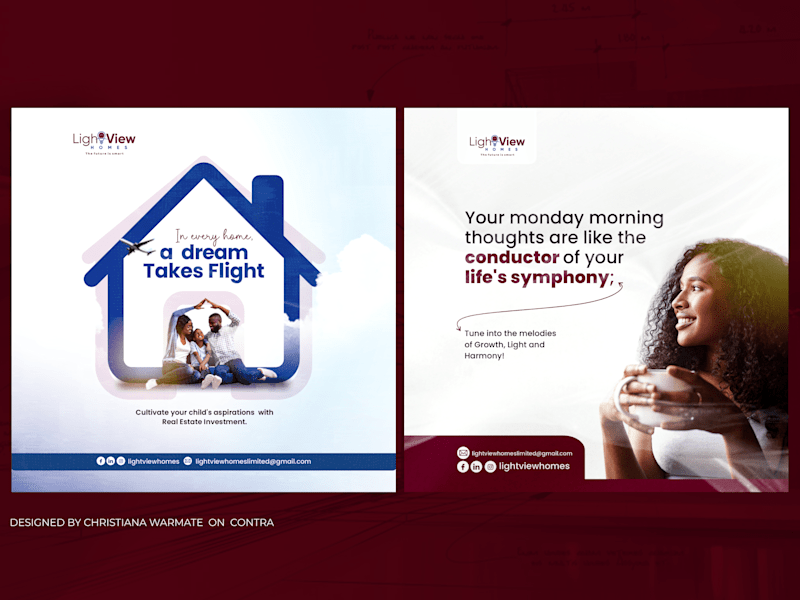 Cover image for Get Social media designs for showcasing your services.