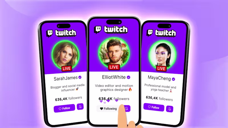 Cover image for Twitch 3D Phone Follow Animation